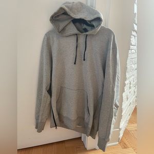Reigning Champ Heavyweight Terry Grey Pullover Sweatshirt in Size Large